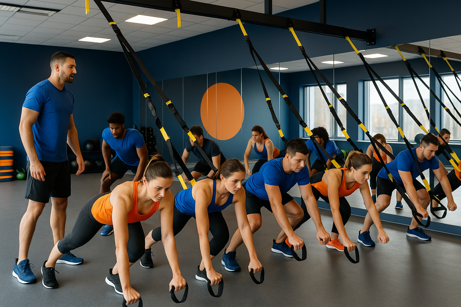 Групова TRX тренировка